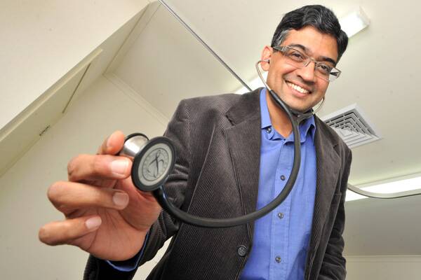 NO EXCUSES: Dr Jayant Banerji says more men are starting to take notice of health issues.