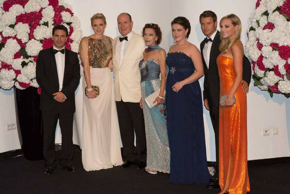 A team shot from the Red Cross Gala Ball in Monaco on Friday night.