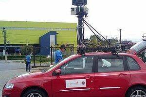 The Google Street View car. Photo: Ron Erdos