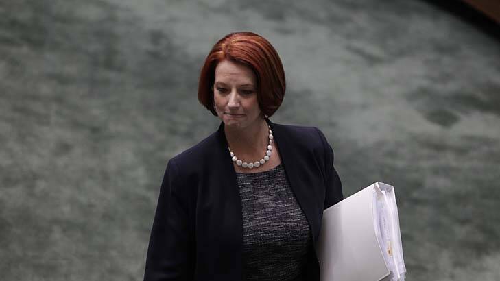 Authority as Prime Minister alone inadequate ... Julia Gillard.