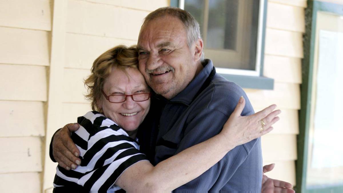 Gayle and Ray Stone at the Snake Valley Recovery Centre