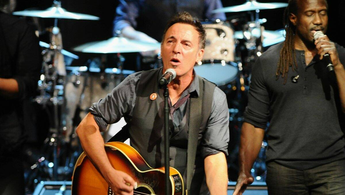 TO PLAY: The Boss. Picture: FAIRFAX