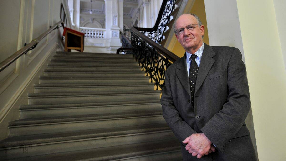 VISIT: Victoria’s Chief Magistrate Ian Gray. Picture: PETER WEAVING