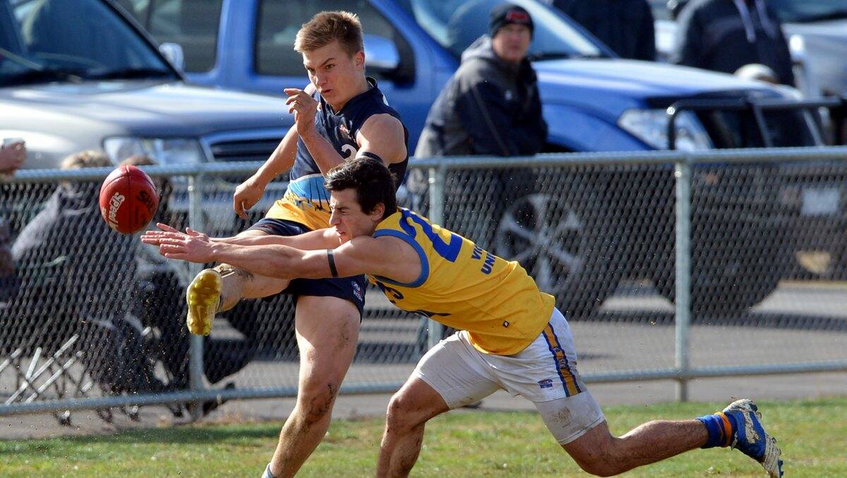 YOUNG GUN: Oliver Wines was a key player for the Bendigo Pioneers this year.  Picture: FILE