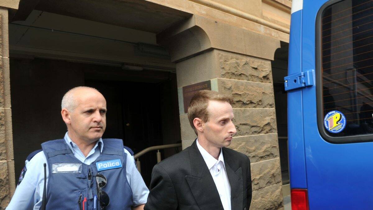 Sentenced: Phillip Marsh outside court in Bendigo in August last year. Picture: FILE