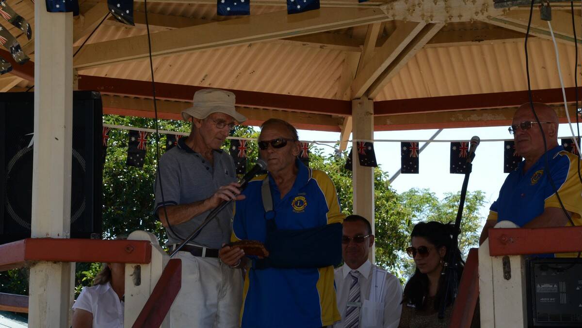 Moruya celebrated Australia Day at Russ Martin Park on Sunday.