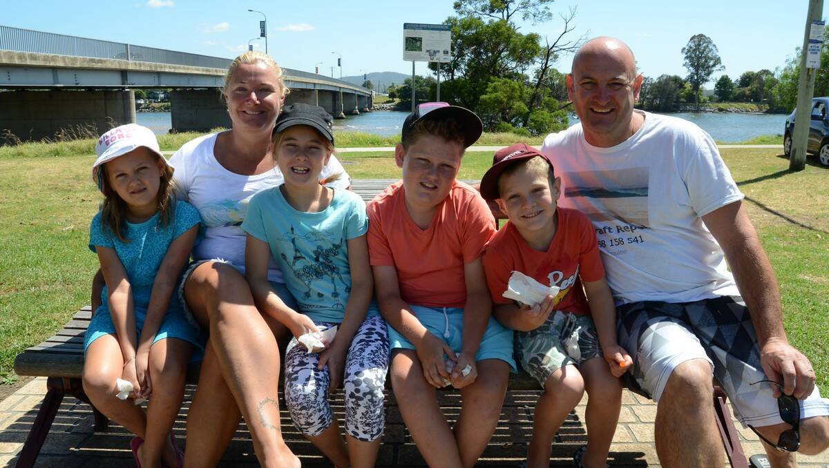 Moruya celebrated Australia Day at Russ Martin Park on Sunday.