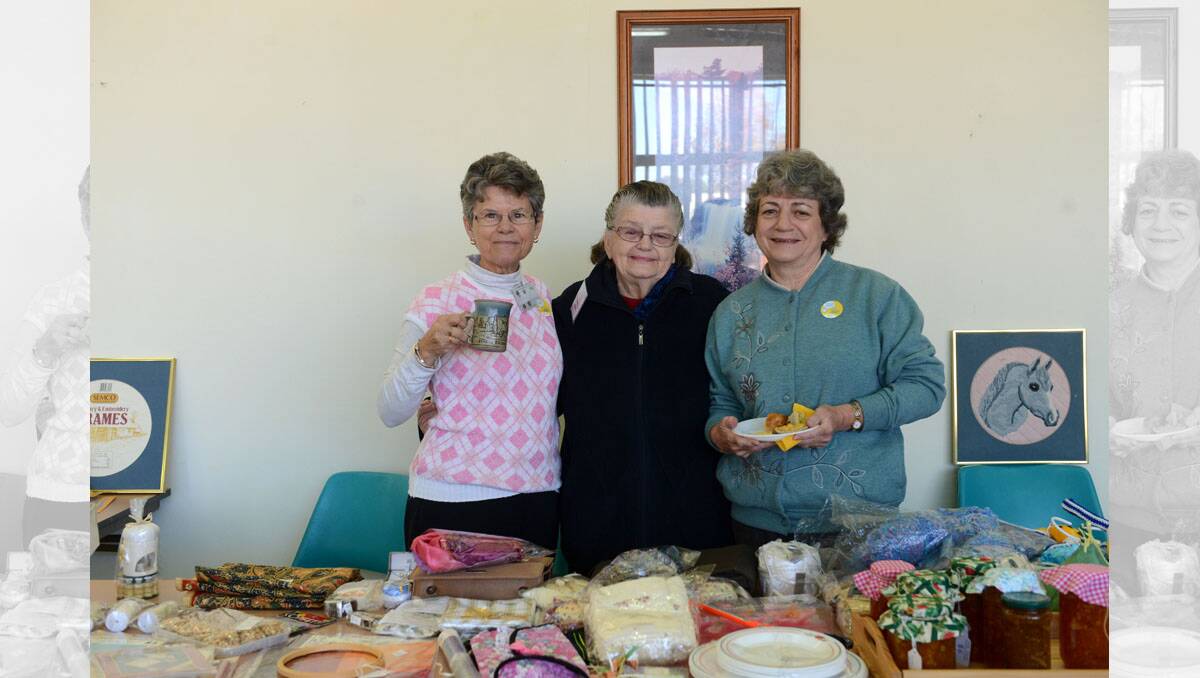 Biggest Cup of Tea for Cancer & Lunch. Maureen Cross, Margaret Kerr and Sandy RobinsoN. Picture: JIM ALDERSEY