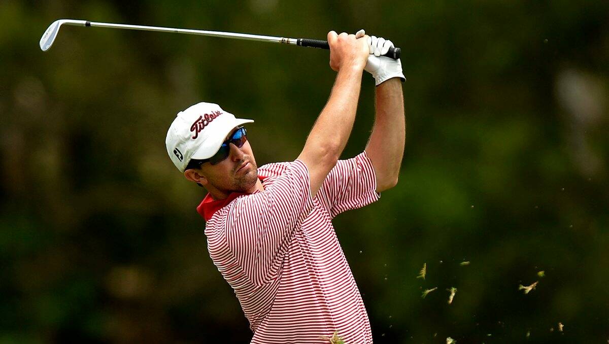 Heath Reed at the PGA Championships at Coolum yesterday. Picture: GETTY IMAGES