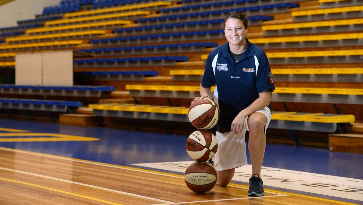 ALL-CLEAR: Bendigo Spirit import Kelsey Griffin makes her long-awaited debut for the club tonight. Picture: JIMI ALDERSEY