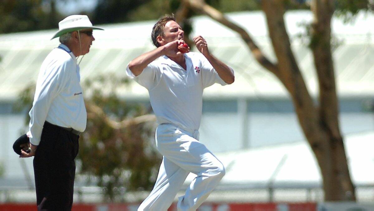 STILL GOING STRONG: Eaglehawk’s Shane Taylor will play his 200th BDCA first XI game this Saturday. 