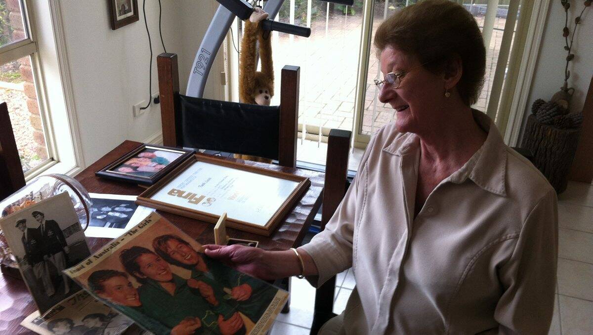Faith Leech looks back on her fond memories at the 1956 Melbourne Olympics. Picture: TRAVIS KING