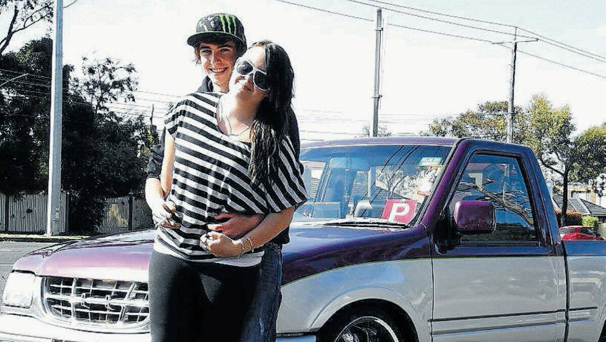 missed: Kirra Sim and boyfriend Matt shared a passion for cars and bikes. 