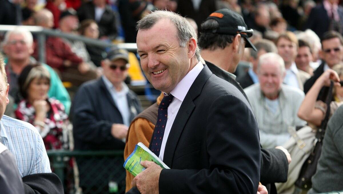 TOP TRAINER: David Hayes has nominated UK import Jet Import to race in the $150,000 Yalumba Golden MIle at Bendigo on Saturday. Picture: FAIRFAX