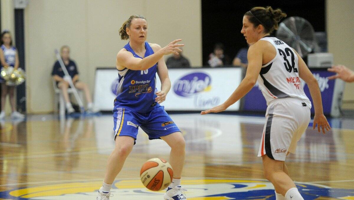 leader: Kristi Harrower holds the key to Bendigo’s chances according to Carrie Graf and Jason Chainey. Picture: JODIE DONNELLAN