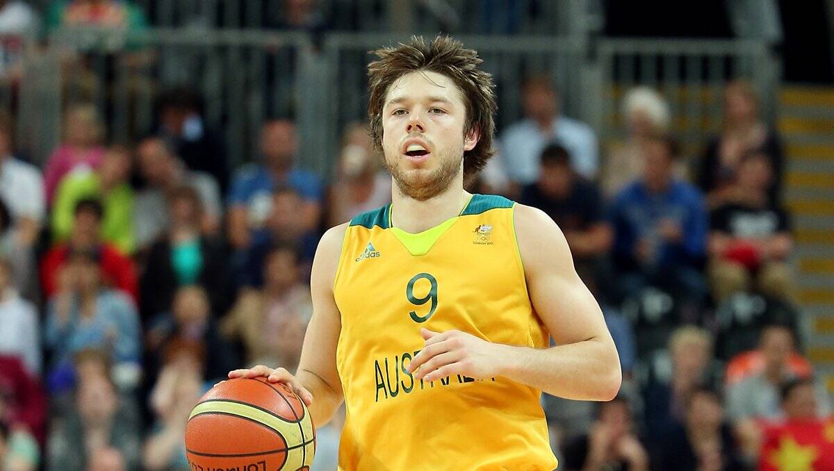 EXCITING PROSPECT: Maryborough's Matthew Dellavedova representing Australia at last year's Olympic Games in London. Picture: GETTY 