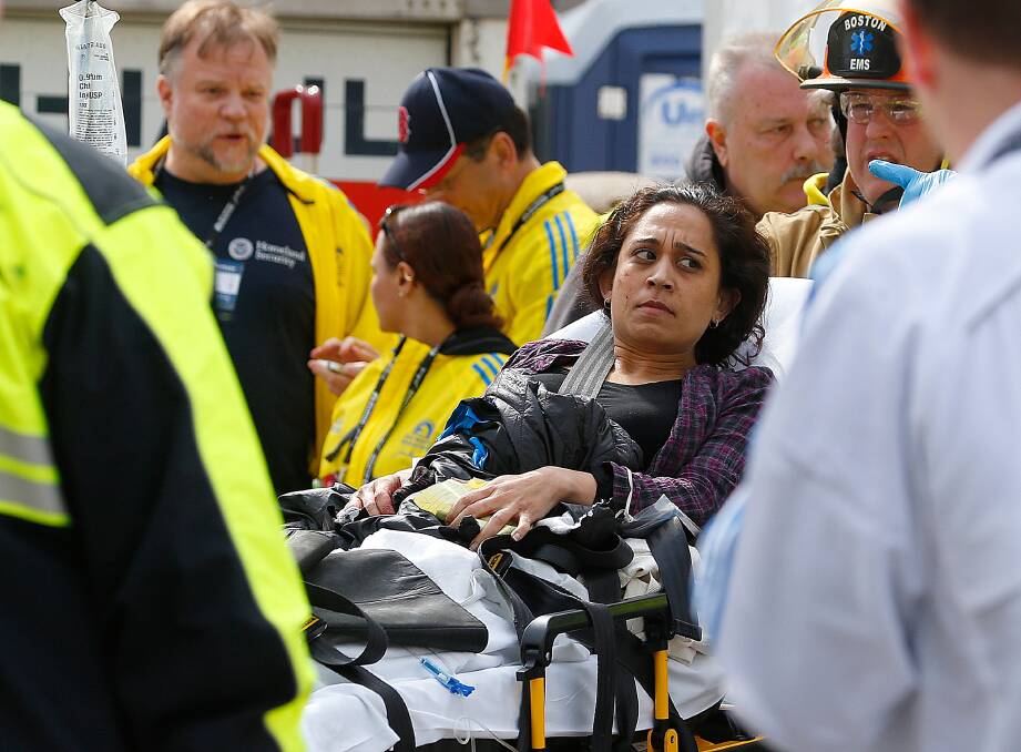An explosion in Boston has left many injured and some dead. Photo: Getty Images