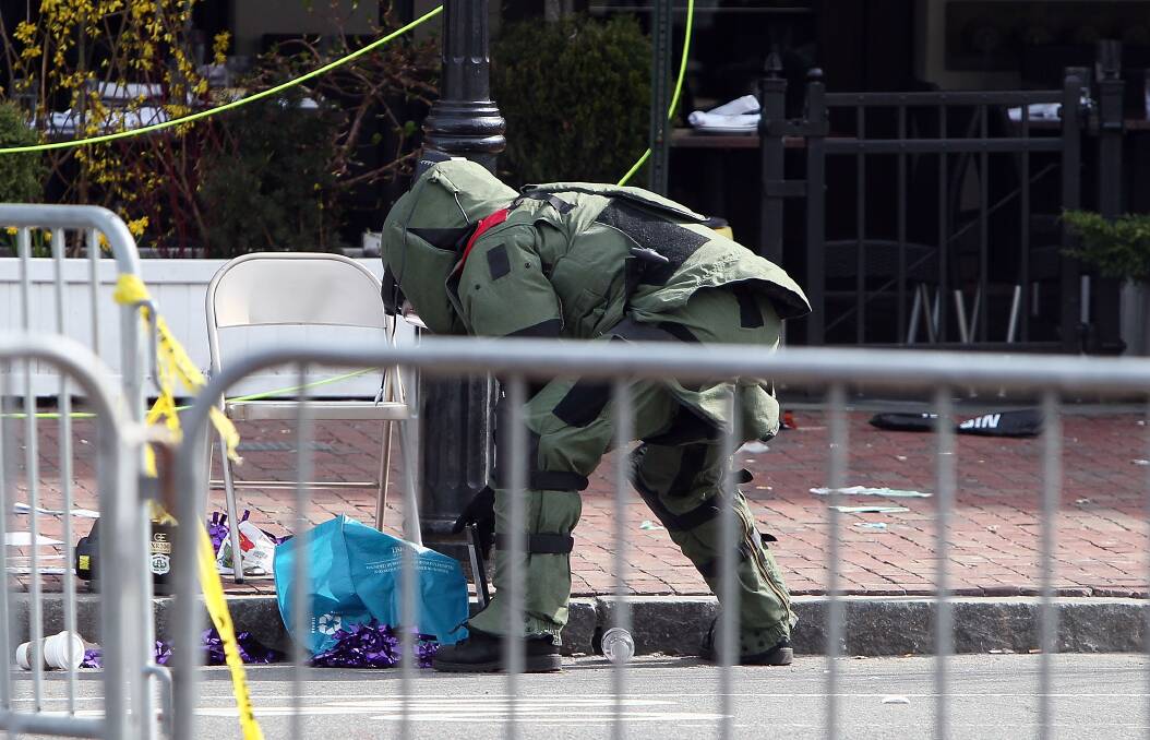 An explosion in Boston has left many injured and some dead. Photo: Getty Images