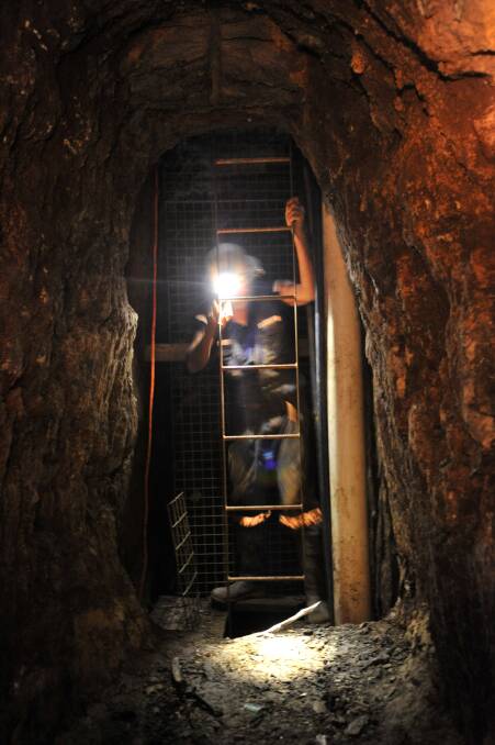 Bung Bong Mine. Picture: PETER WEAVING
