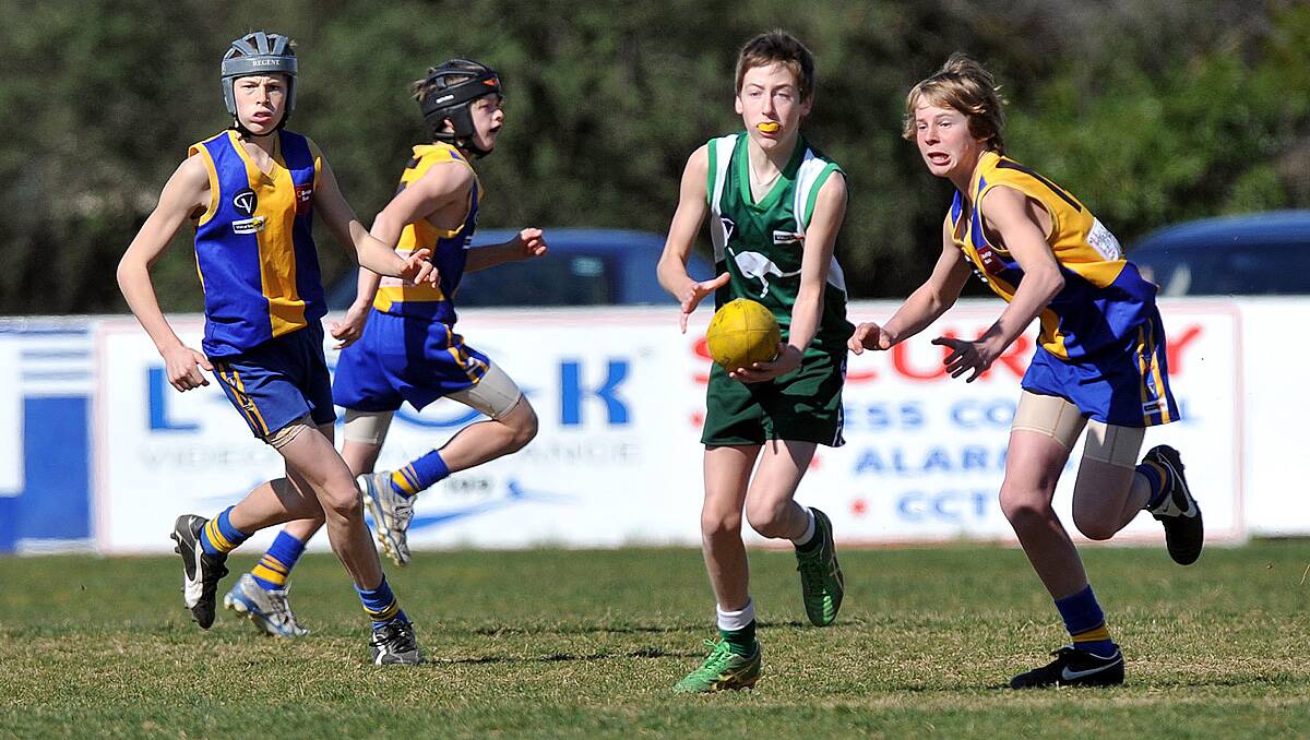 Junior Football: Under 14 Seniors Kangaroo Flat Vs Golden Square