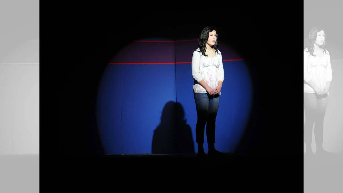 CCB High School Musical production Laura Baker (female lead role)  Picture: Jodie Donnellan 