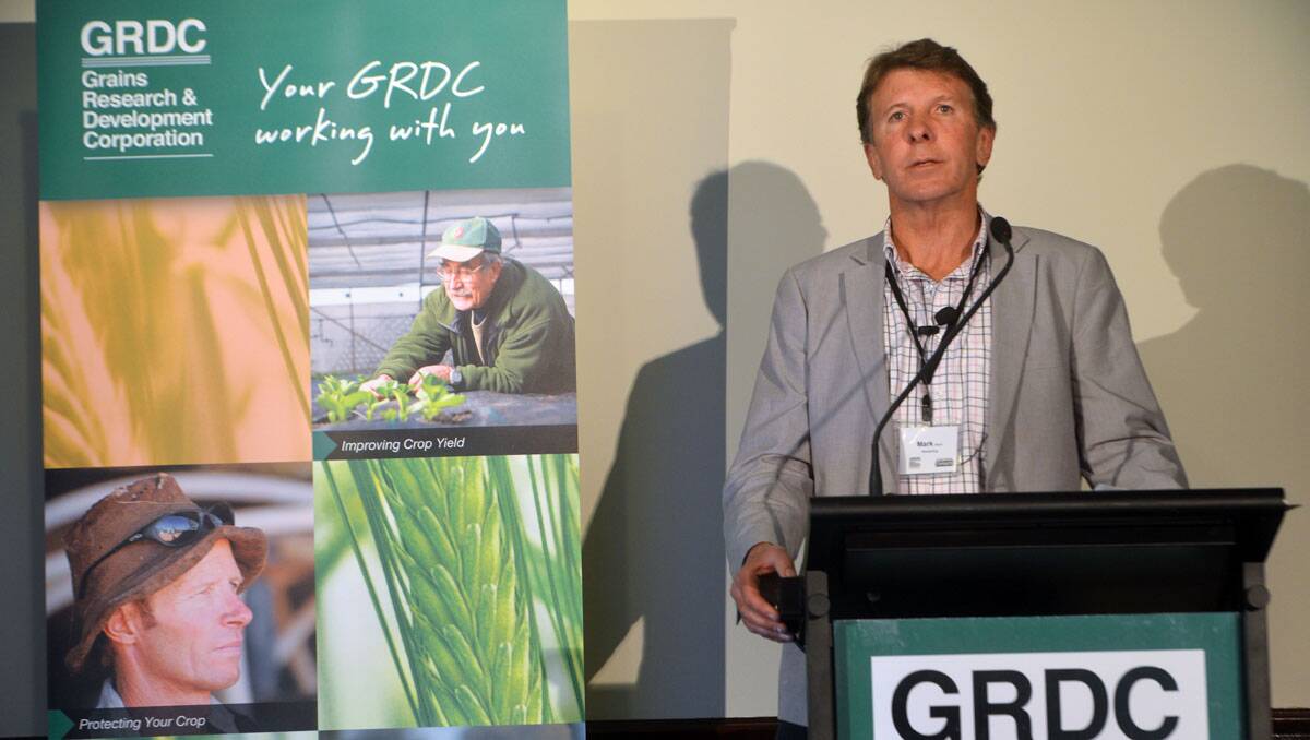 MarketAg director Mark Martin spoke about the importance of a grain plan to farmers.  