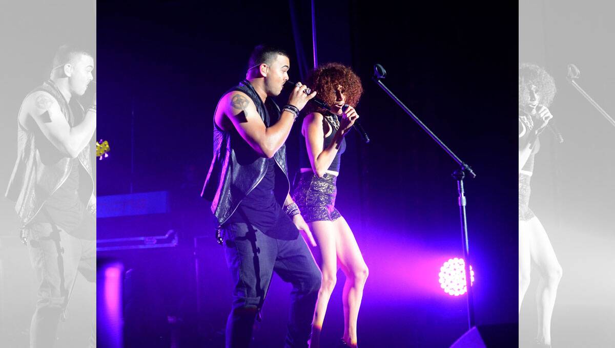 Guy Sebastian performs at The Capital Theatre. Picture: JODIE DONNELLAN