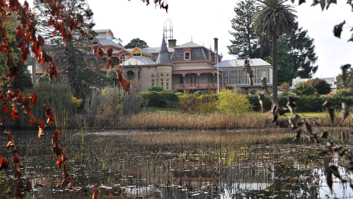 Bendigo's Fortuna Villa. Picture: Peter Weaving