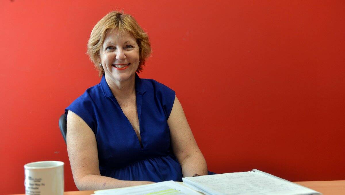 FOCUS: Bendigo Community Health Services CEO Kim Sykes. Picture: BRENDAN McCARTHY 