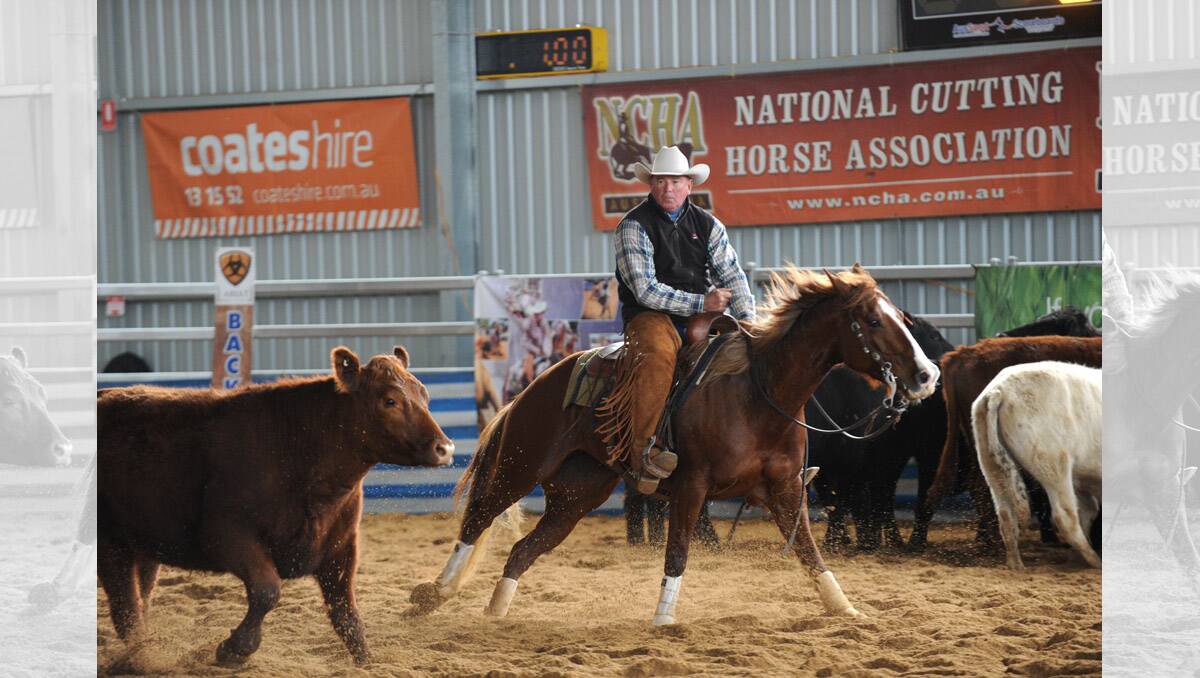Competing is Richard Webb from Cootamundra, NSW. Picture: Jodie Donnellan 
