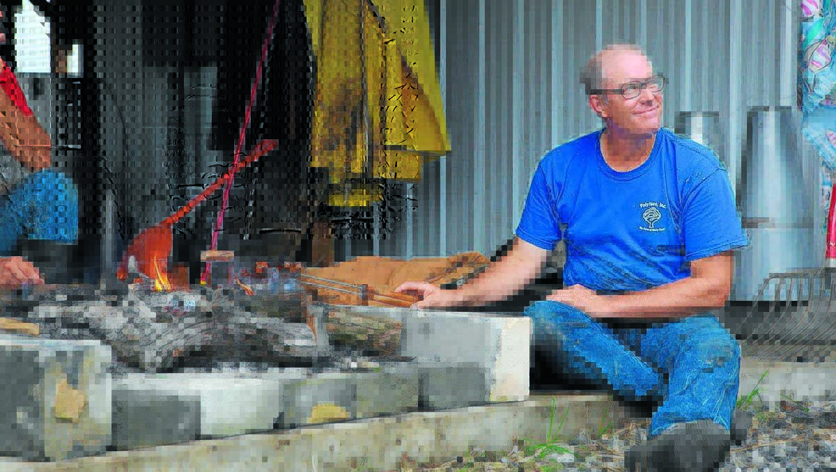 relaxed: More than 5000 Australians have listened to farmer, lecturer and author Joel Salatin’s words of wisdom. Picture: Supplied