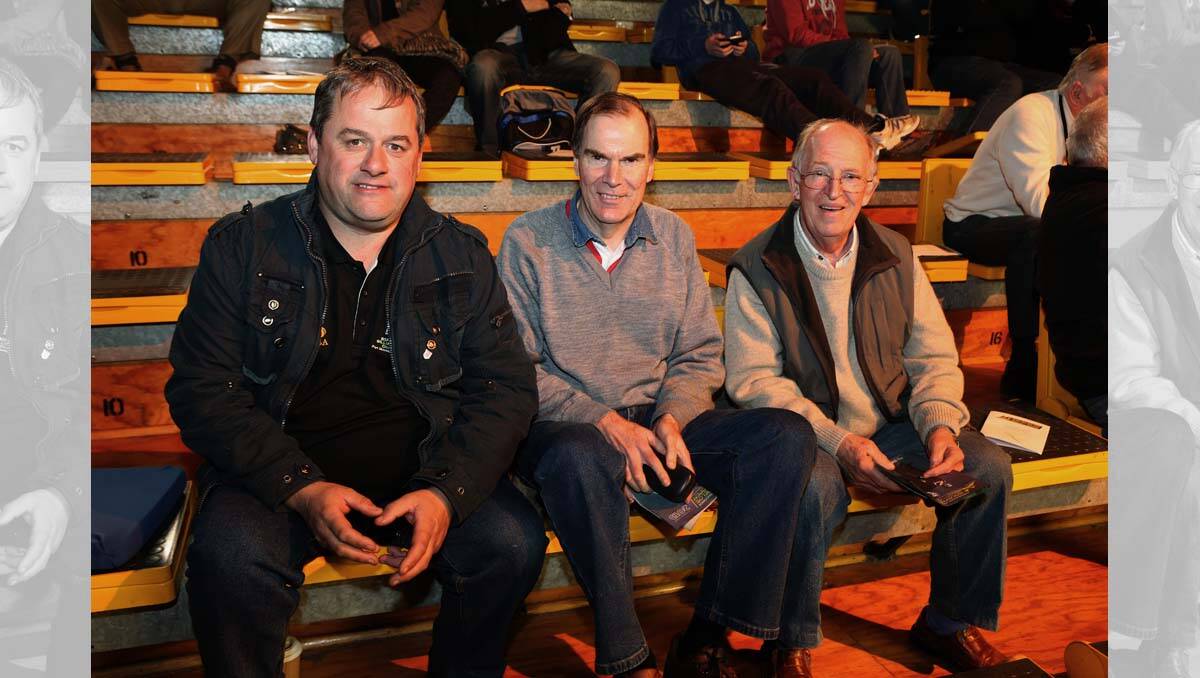 Paul Thomerson, Mike Wollin and Tex Partridge from Melbourne at Australian Goldfields Open.