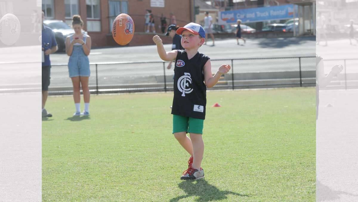 Carlton super clinic at the QEO. William Baird. Picture: Jodie Donnellan