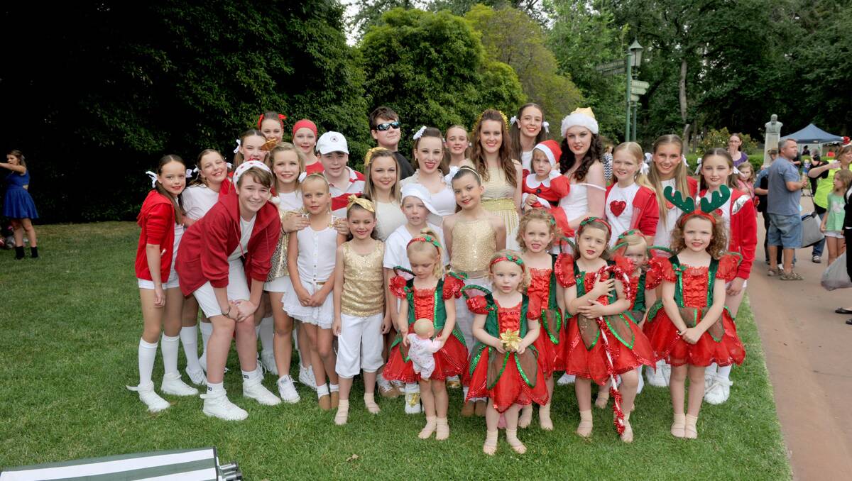 Dancers from CV Dance School. Picture: Jodie Donnellan
