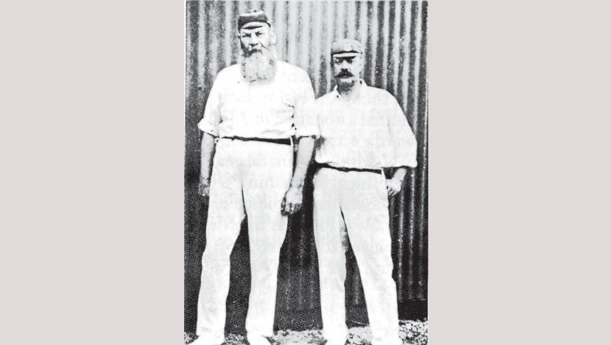 W.G. Grace and William Lloyd Murdoch.