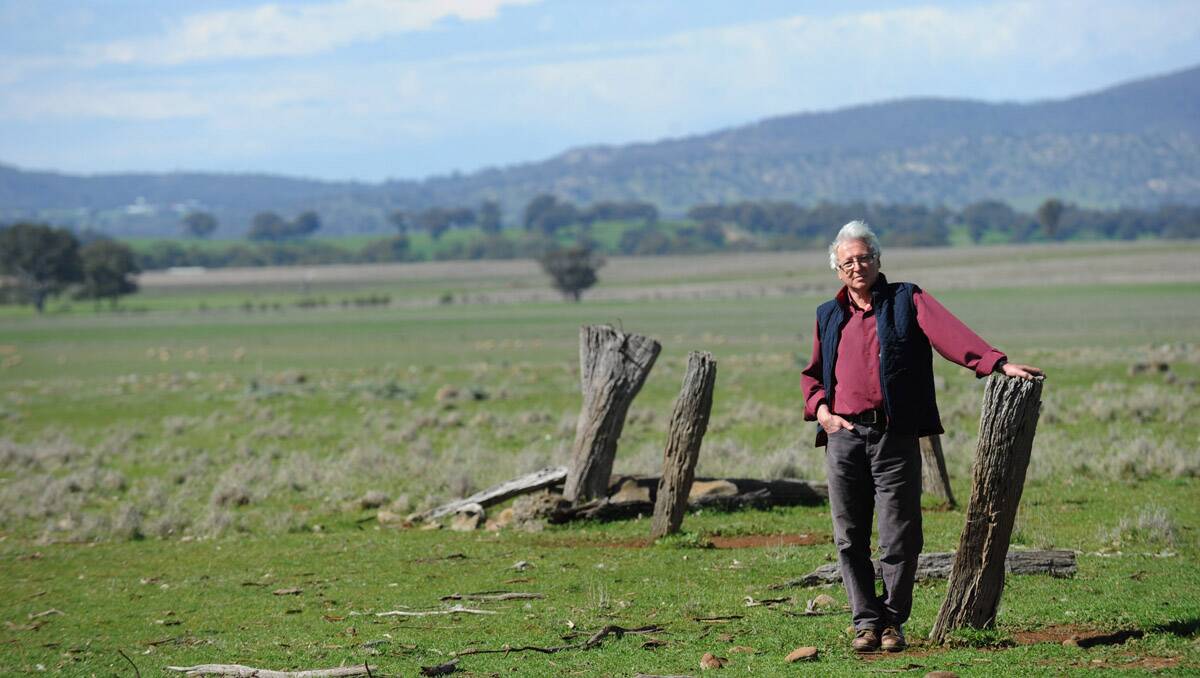 Author of 'Romulus, My Father' Raimond Gaita in Baringhup.   Picture: Jodie Donnellan