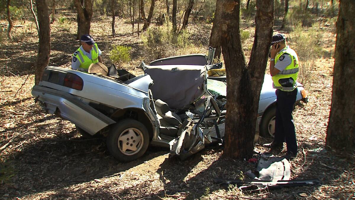 Fatal crash in Rushworth February 2. Picture: Apex Imagery