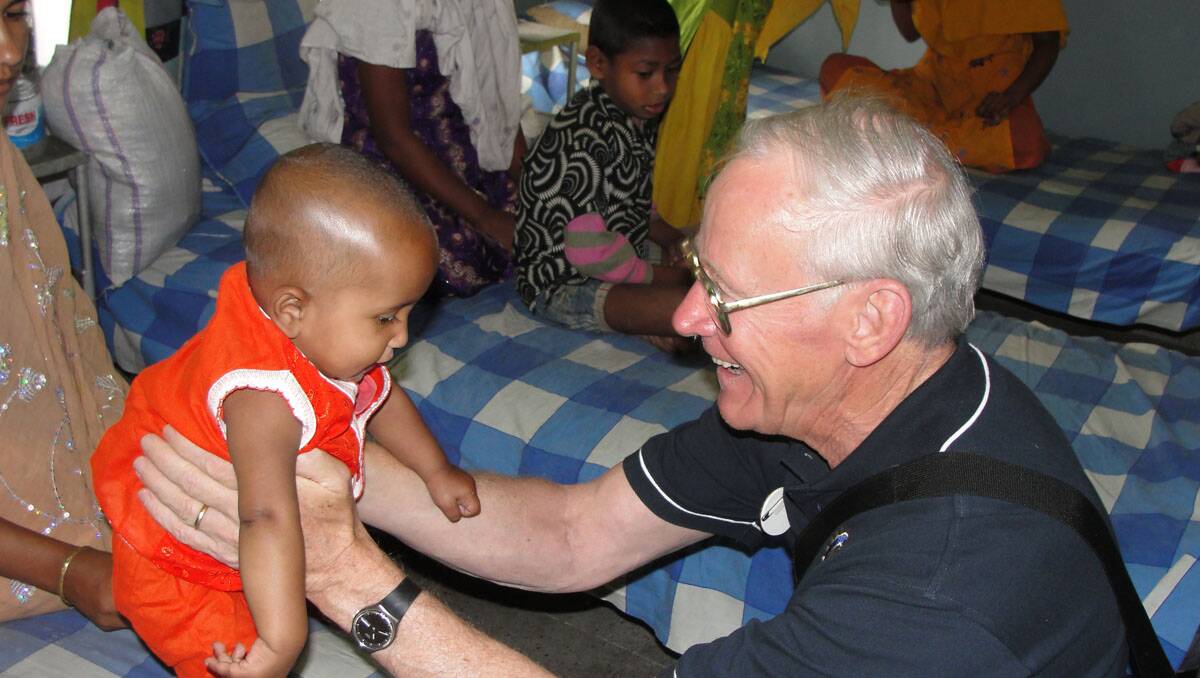 OPERATION CLEFT: Michael Kirk helps give Bangladeshi children a chance at life. 