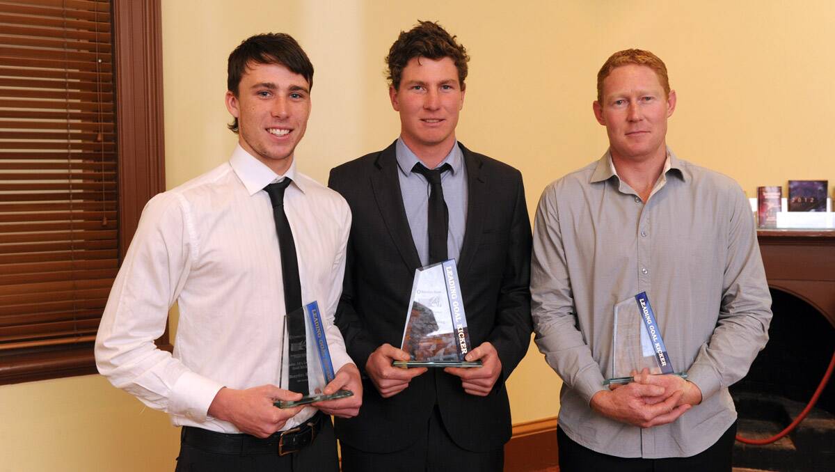 BFNL best and fairest awards 2012. Picture: Peter Weaving