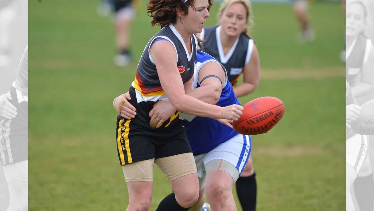 Womens footy at Dower Park, Kangaroo Flat Bendigo Thunder v Sunbury Picture: Brendan McCarthy