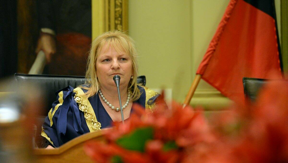 Mayor Lisa Ruffell. 