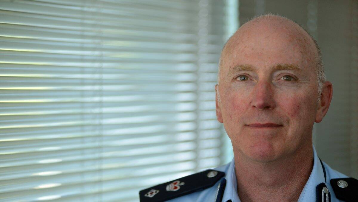 SPEAKING OUT: Division Commander Daryl Clifton Picture: BRENDAN McCARTHY. 