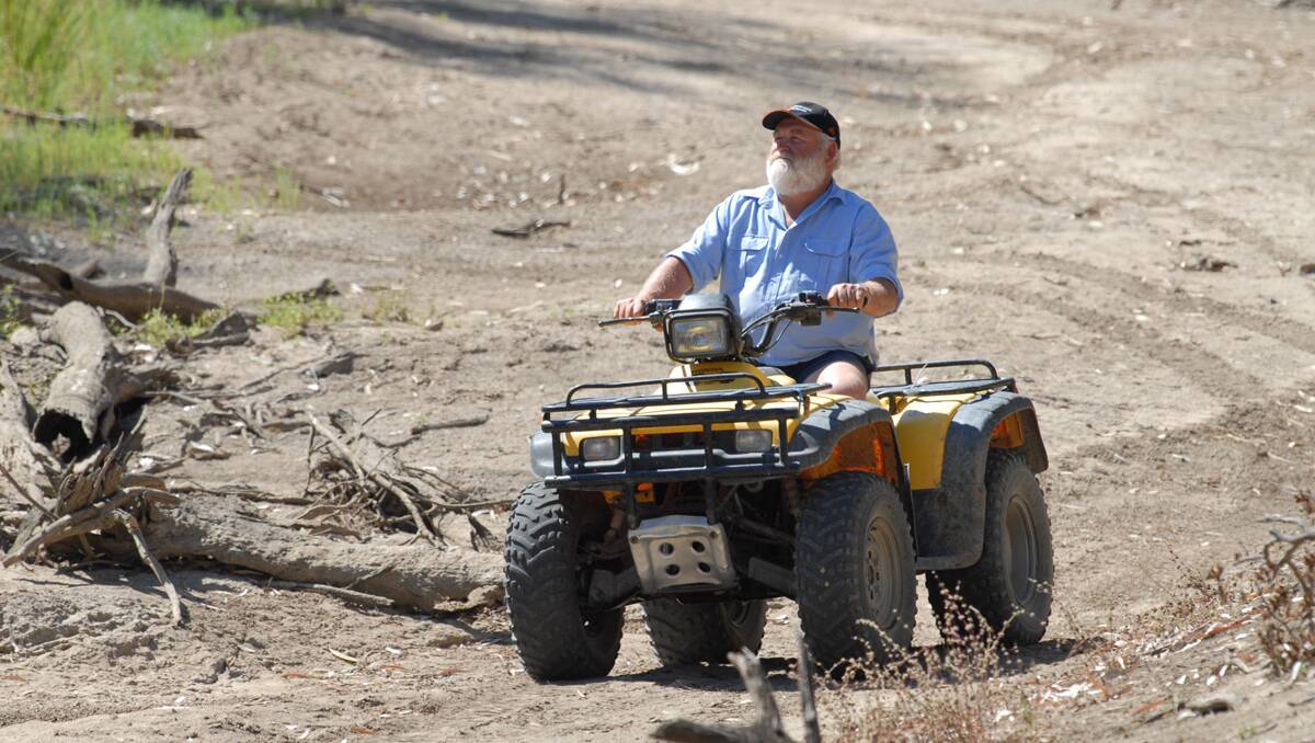Costly: Farmers fear they will have to pay for quad bike protection devices. Picture: File.