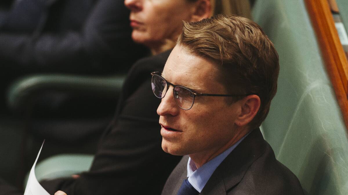 Assistant Defence Minister Andrew Hastie. Picture: Dion Georgopoulos