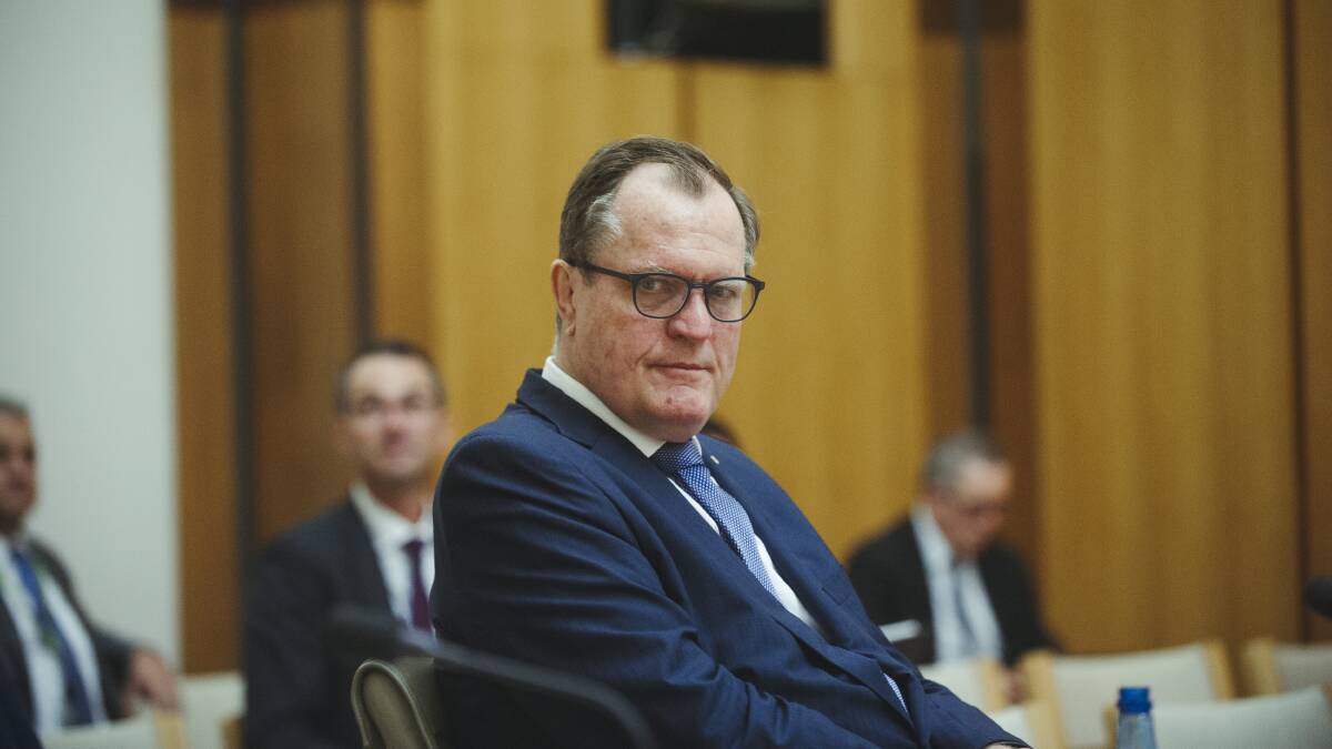 Australian Taxation Office commissioner Chris Jordan heads up the large tax agency. Picture: Dion Georgopoulos