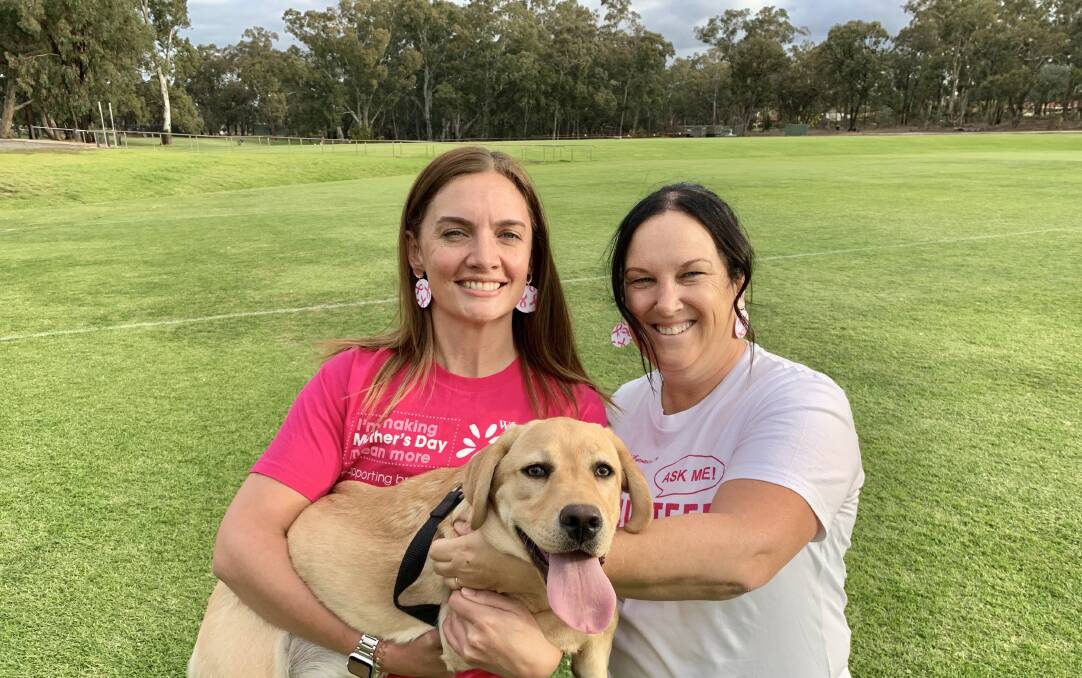 Local management team members Jo Boyd, Sadie and Jodie McGregor are both excited to see the event go ahead this year. Dogs will be welcome as well. Picture: ALLANAH SCIBERRAS
