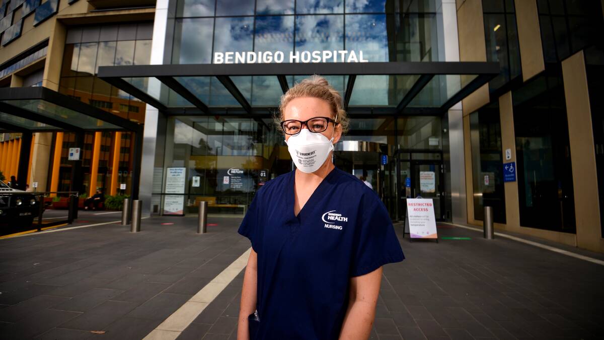 Assistant Nurse Unit Manager Jessica Nunn. Picture: DARREN HOWE