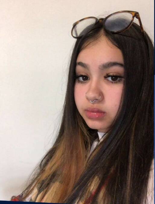 MISSING: Fourteen-year-old Lalita was last seen in Flora Hill near Bendigo about 1pm on Tuesday. Picture: POLICE MEDIA
