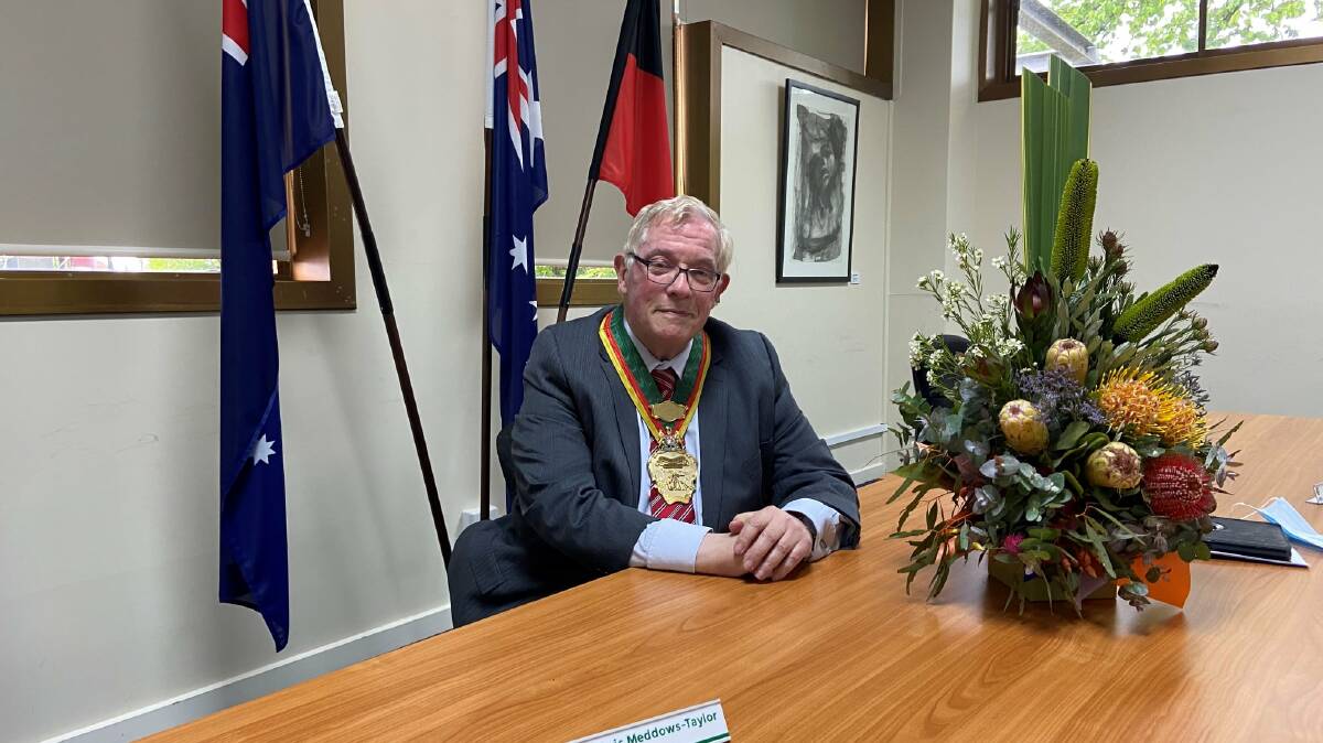 Chris Meddows-Taylor to serve second year as Central Goldfields Shire mayor. 