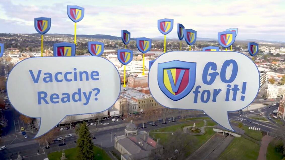 The City of Greater Bendigo has launched their new vaccination campaign. 